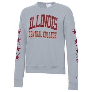 SWEATSHIRT CREW WMNS POWERBLEND STAR SLEEVE